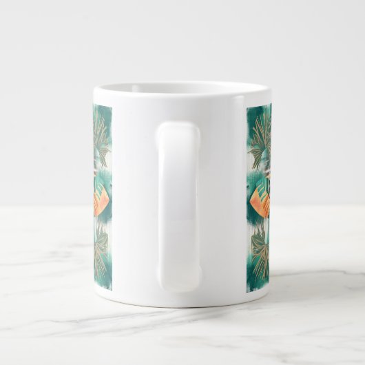 Dynamische Tropen-Woge Grote Koffiekop (Achterkant)