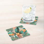 Dynamische Tropen-Woge Kartonnen Onderzetters (Insitu)