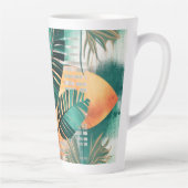 Dynamische Tropen-Woge Latte Mok (Rechts)