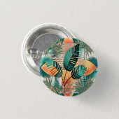 Dynamische Tropen-Woge Ronde Button 3,2 Cm (Voorkant /achterkant)