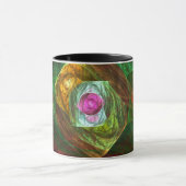 Dynamische verbindingen Abstracte koffie-Mok Mok (Midden)