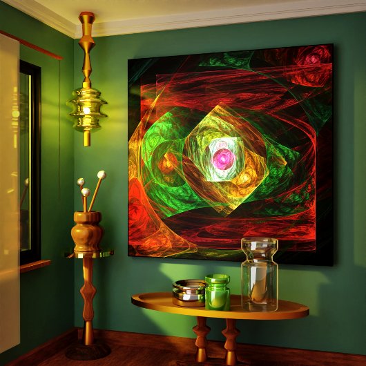 Dynamische verbindingen - Abstracte omhulde canvas