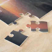 Dynamische vuurwerkfoto Gelukkig Nieuwjaar Groeten Legpuzzel (Zijkant)