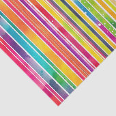 Dynamische Waterverf Stripes Tissuepapier (Detail)
