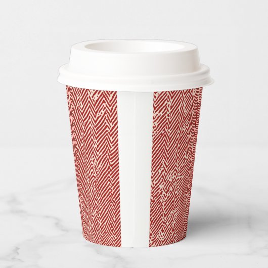 Dynamische Zigzag Paper Cup – Energie in elk slokj Papieren Bekers (Rechts)
