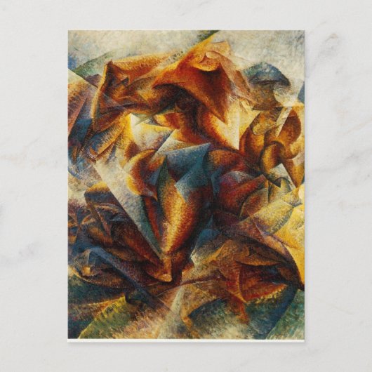 Dynamisme van een voetbalspeler van Umberto Boccio Briefkaart (Voorkant)