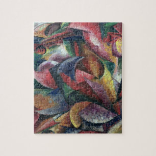 Dynamisme van het Lichaam, 1913 (olie op canvas) Legpuzzel