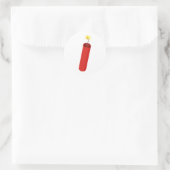 dynamit dynamite ronde sticker (Tas)