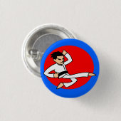 Dynamite Martial Arts pinback-knop Ronde Button 3,2 Cm (Voorkant /achterkant)