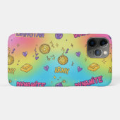Dynamite Pop Art Rainbow Pattern Case-Mate iPhone Case (Achterkant (horizontaal))