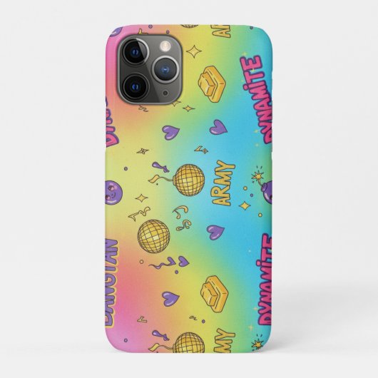 Dynamite Pop Art Rainbow Pattern Case-Mate iPhone Case (Achterkant)