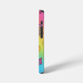 Dynamite Pop Art Rainbow Pattern iPhone Hoesje (Linkerkant)