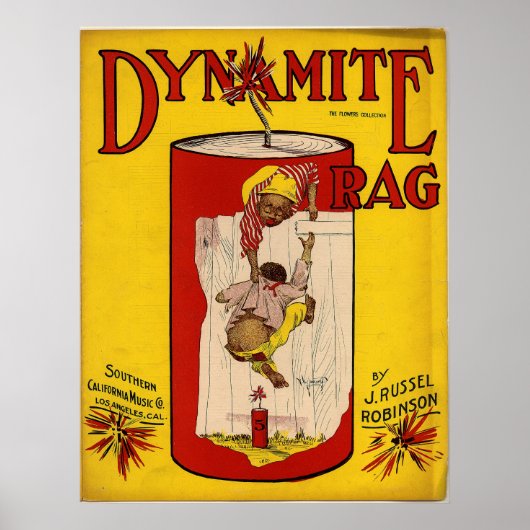 Dynamite Rag Poster (Voorkant)