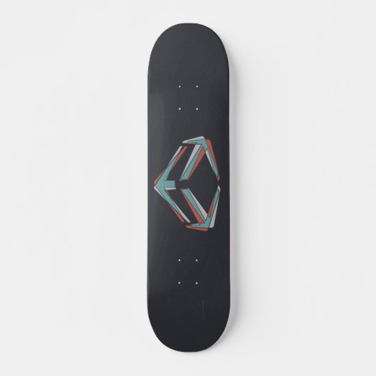 Dynamo Black Skateboard (Voorkant)