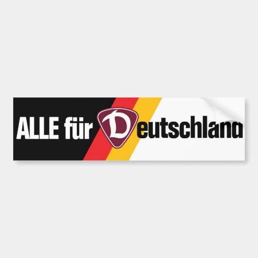 DYNAMO BUMPERSTICKER (Voorkant)