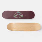 Dynamo Red Persoonlijk Skateboard (Horizontaal)