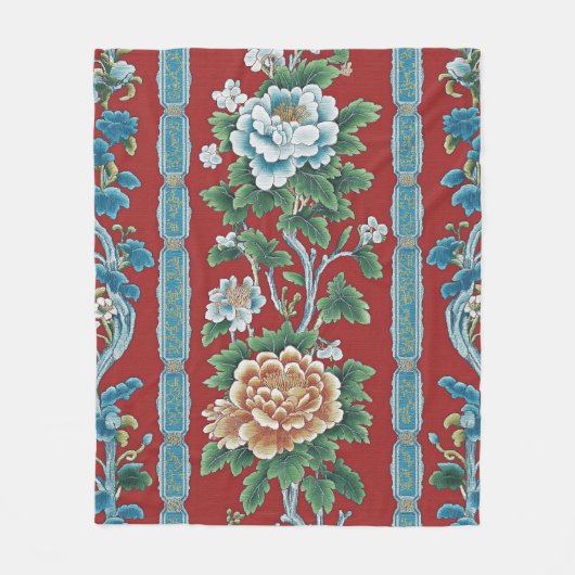 dynastieke tuin fleece deken (Voorkant)