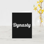 Dynasty cool sport basketbal football baseball h kaart (Gele Bloem)