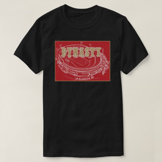 Dynasty - Football San Francisco T-shirt (Design voorkant)