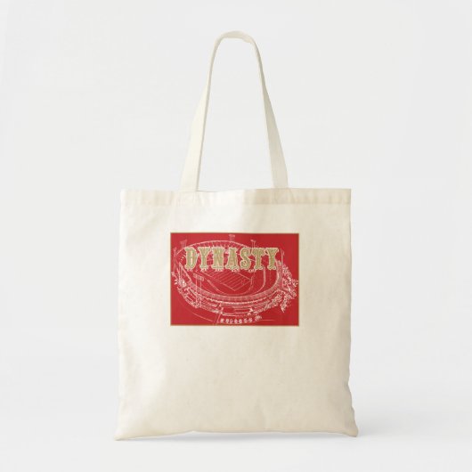 Dynasty - Football San Francisco Tote Bag (Voorkant)