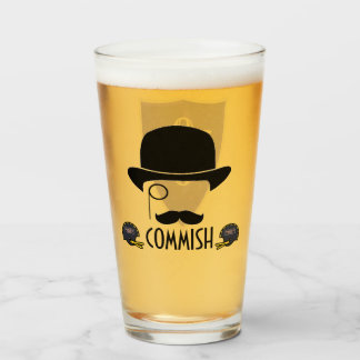 Dynasty Gents FF Commish Logo Pint Glass Glas