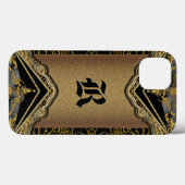 Dynasty Von Rhey Tough Monogram Case-Mate iPhone Case (Achterkant (horizontaal))