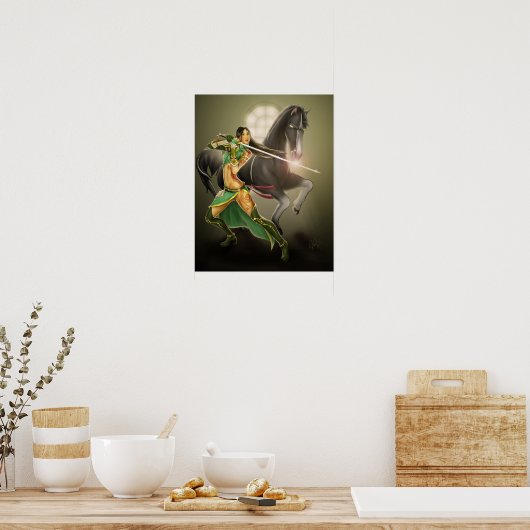 Dynasty Warrior Poster (Keuken)