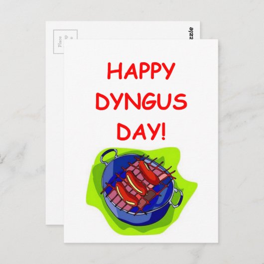 dyngus briefkaart (Voorkant / Achterkant)