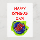 dyngus briefkaart (Voorkant)