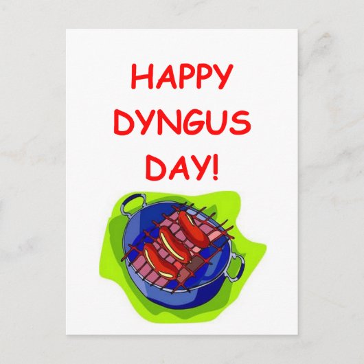 dyngus briefkaart (Voorkant)