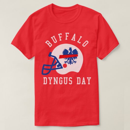 Dyngus Day Buffalo NY Poolse Eagle Pride 716 T-shirt (Design voorkant)