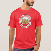 Dyngus Day Drink team Poolse vlag T-Shirt (Voorkant)