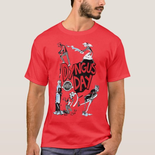 Dyngus Day Heren T-Shirt (Voorkant)