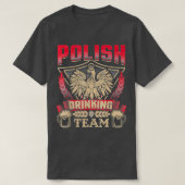 Dyngus Day Poland Eagle Drink Drink T-shirt (Design voorkant)