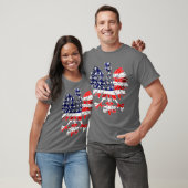 Dyngus Day Poolse Eagle VS Vlag Amerika Polen T-shirt (Unisex)