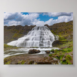 Dynjandi waterval poster