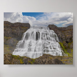 Dynjandi waterval poster