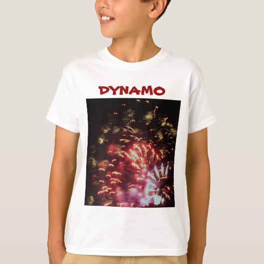 DYNOMITE, t-shirt voor kinderen (Voorkant)