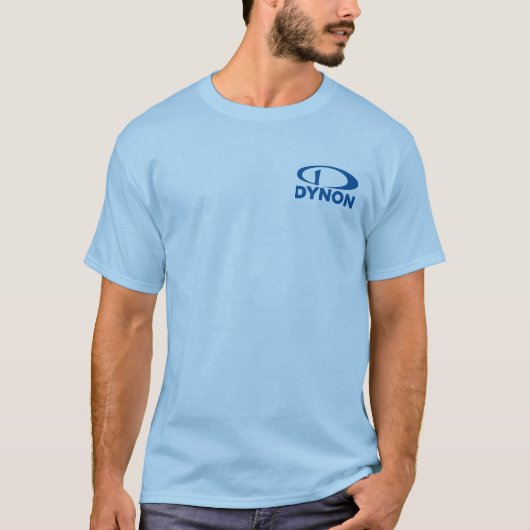 Dynon Logo Shirt - Licht blauw (Voorkant)