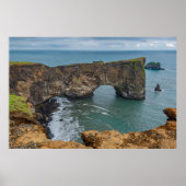 Dyrhólaey ijsland poster (Voorkant)