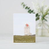 Dyrholaey vuurtoren IJsland Briefkaart (Staand voorkant)