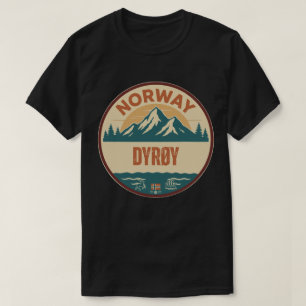 Dyrøy, Noorwegen Norway T-shirt