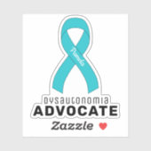 Dysautonomia Advocate Vinyl Sticker (Vel)