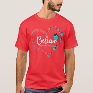 Dysautonomia Awareness Butterfly Geloof T-shirt