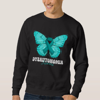 Dysautonomia Awareness Month Teal Ribbon Butterfly Trui
