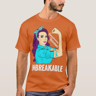 Dysautonomia Awareness Warrior Unbreekable Support T-shirt