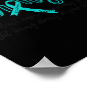 Dysautonomia Bewustheid Maand POTS Sterkte Poster (Hoek)