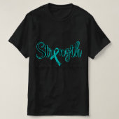 Dysautonomia Bewustheid Maand POTS Sterkte T-shirt (Design voorkant)
