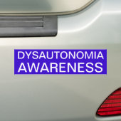 Dysautonomia Bumpersticker (Op auto)
