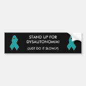 DYSAUTONOMIA - bumpersticker (Voorkant)